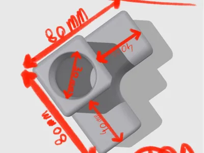 30mm PVC pipe connector