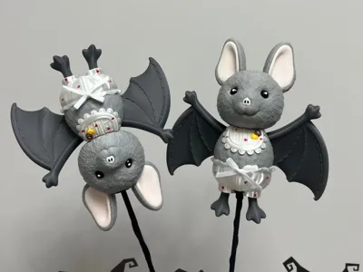Halloween [Little Bat with Lace Bib] so soft and adorable it melts your heart