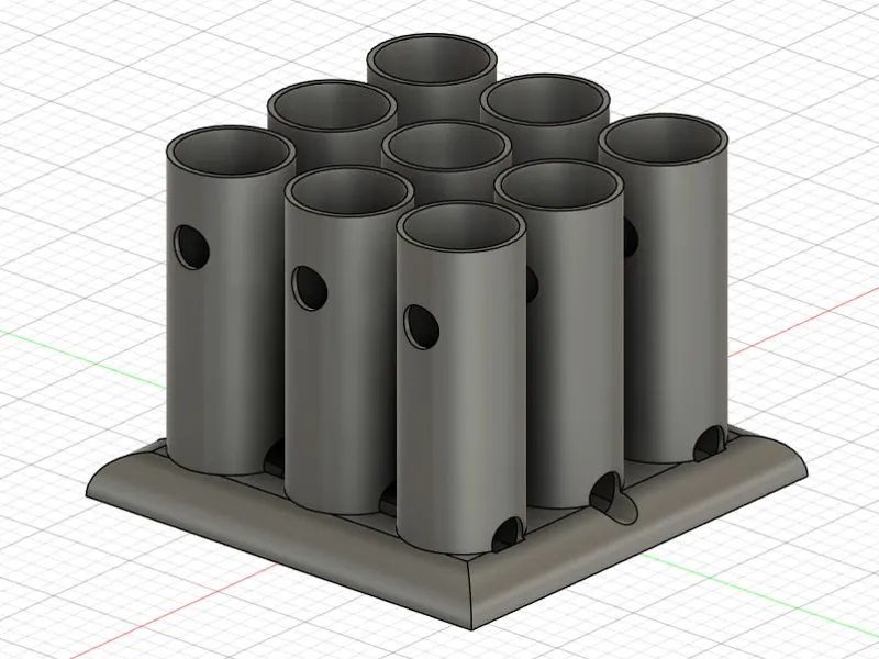 Cases and tubes for brushes