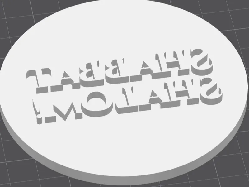 Shabbat Shalom Cookie Cutter