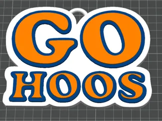 Go Hoos Turnover Chain