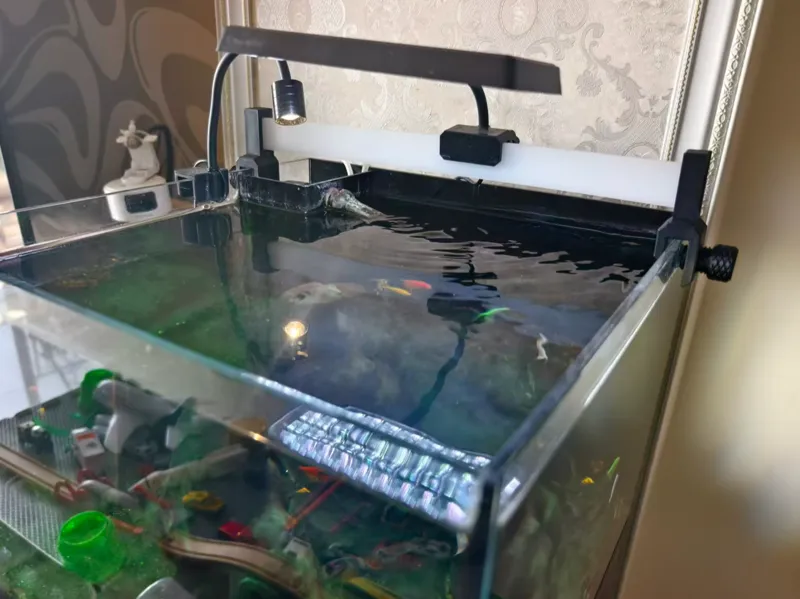 可伸缩鱼缸拓展支架