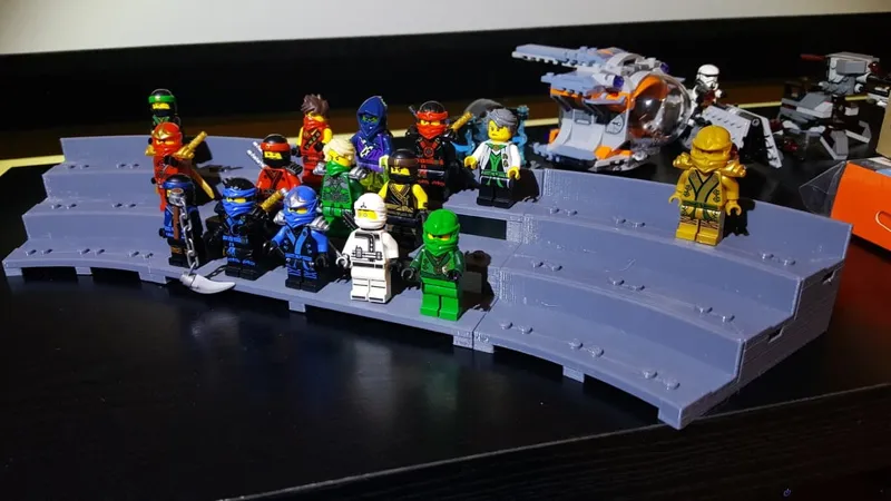 Minifigure Display Stand/Stadium/Colosseum