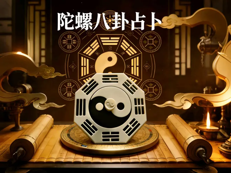 八卦占卜陀螺（配卦象解读)