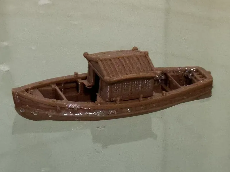 古船（可漂浮水面）