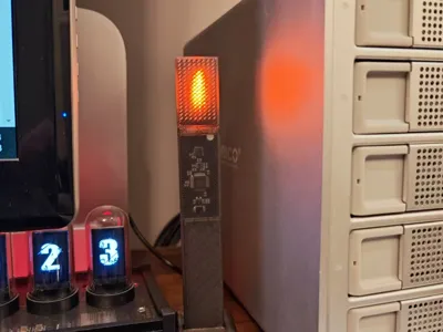 Cyberpunk Cyber Candle, Simulated Flame, Cyberpunk Style