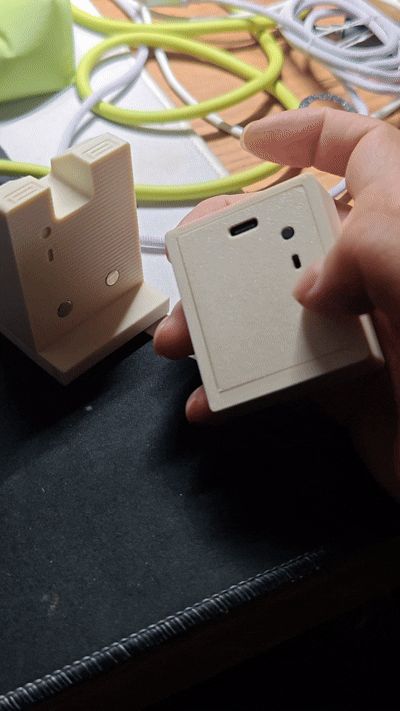 睫毛zmk键盘接收器麦金塔风格外壳Eyelash ZMK dongle Macintosh case