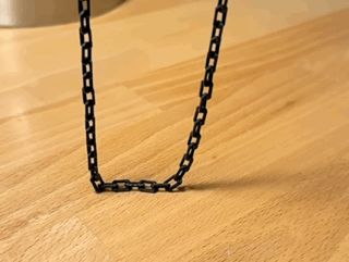 print in place chain necklace