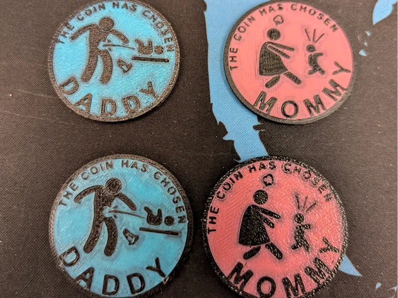 DIaper duty coin - to draw