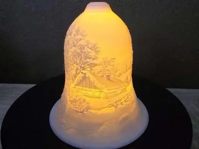 Christmass bell winter country