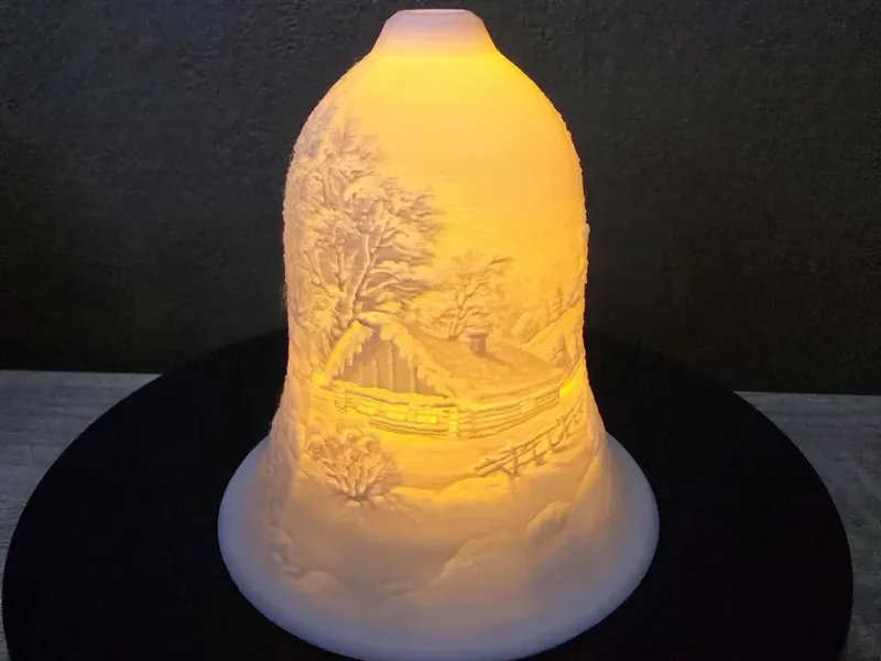 Christmass bell winter country