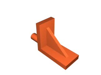 peg under the shelf