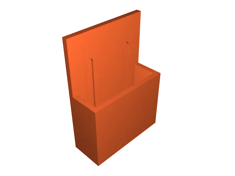 Remote control wall mount