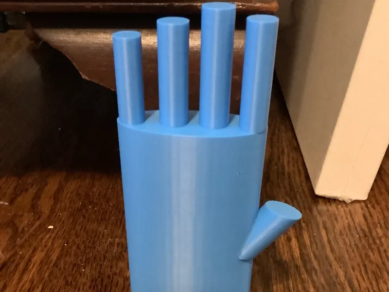 hand for a football glove display 