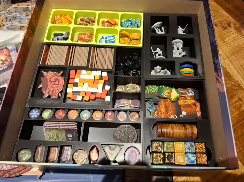 Valheim: The Board Game - Organizer/Insert (Remix)