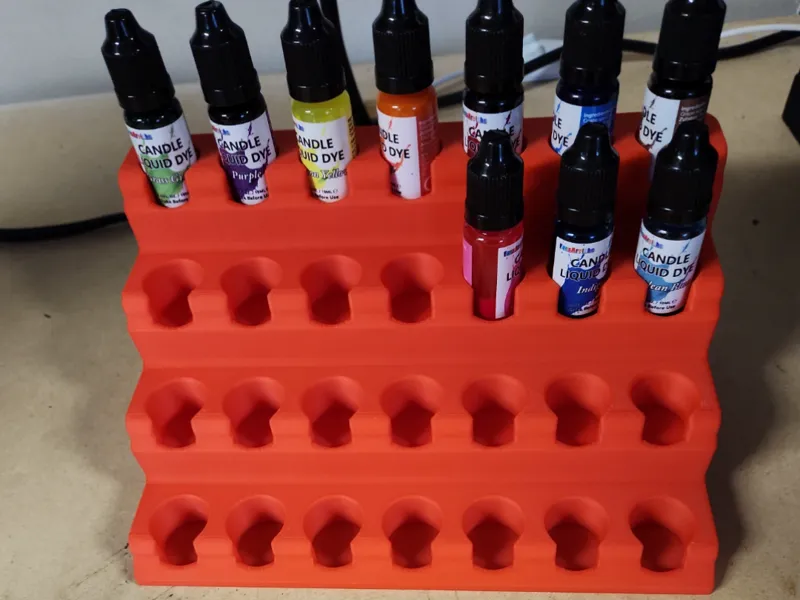 Essential oils rack