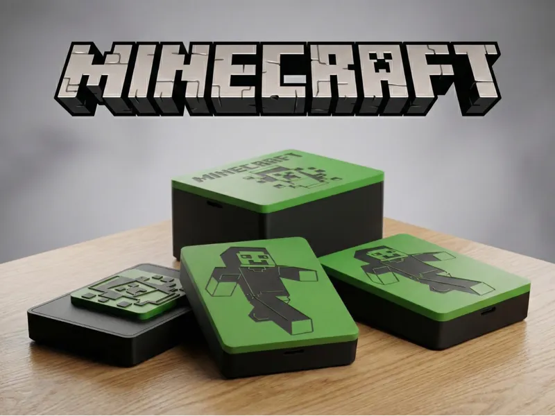 Minecraft Mechanically Locking Gift Box