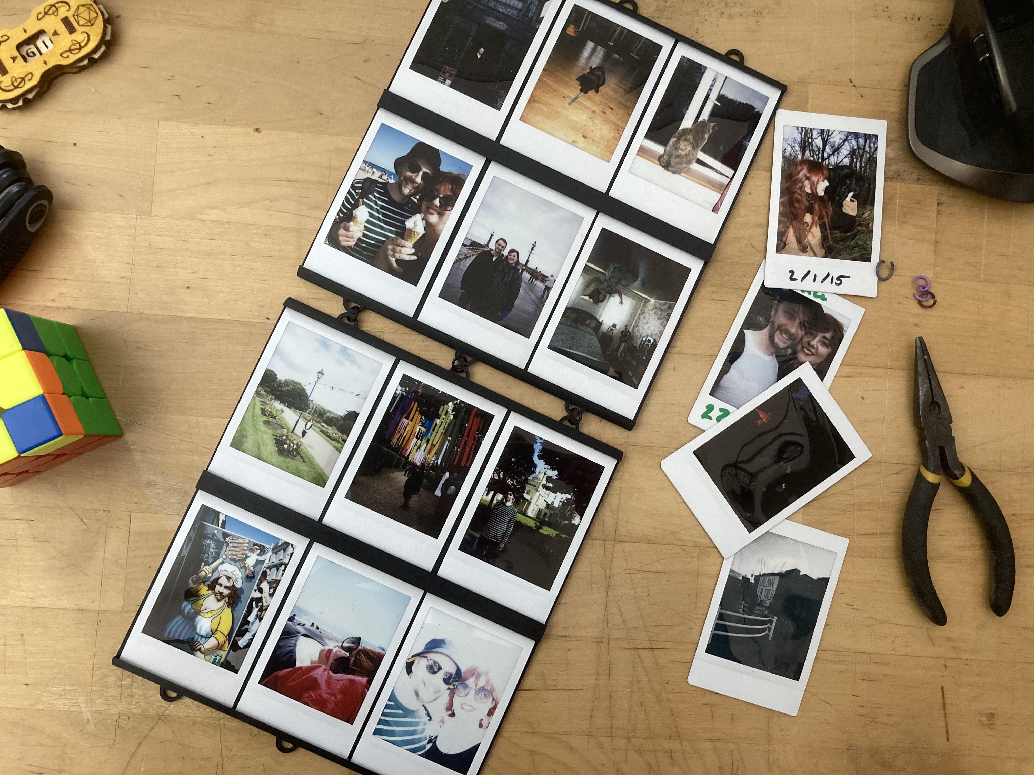 Instax mini modular wall frame