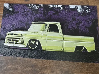 C10 Chevy Truck Chroma Canvas 