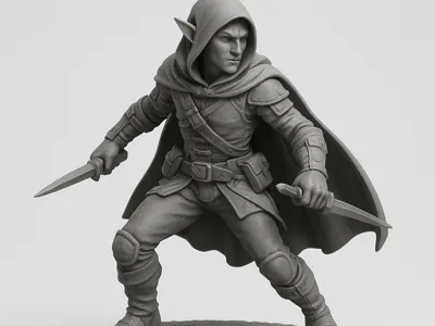 Dnd mini rouge