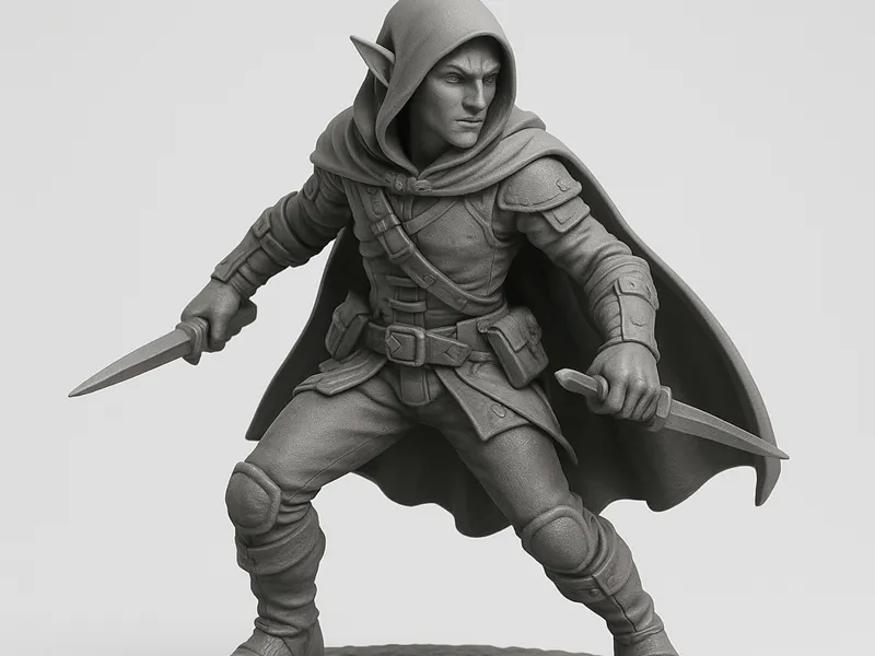 Dnd mini rouge