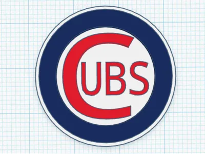 Chicago Cubs Keychain