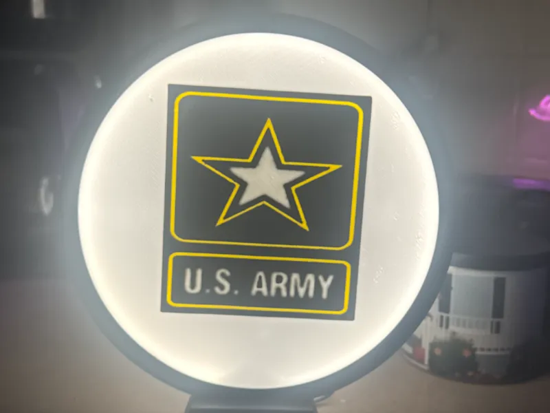 Ring Lamp ll Us Army