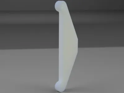 RC airplane Control Horn Style 2