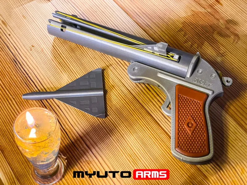 SP-26 - A pistol that fires winged projectiles