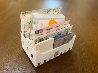 Multi-layer Journal Sticker Organizer