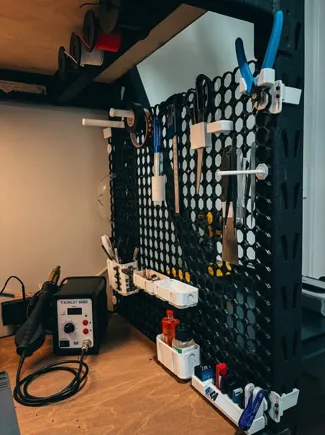 Multiboard Storage Rack/Shelf Mounting System