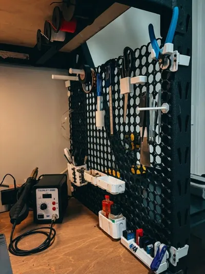 Multiboard Storage Rack/Shelf Mounting System