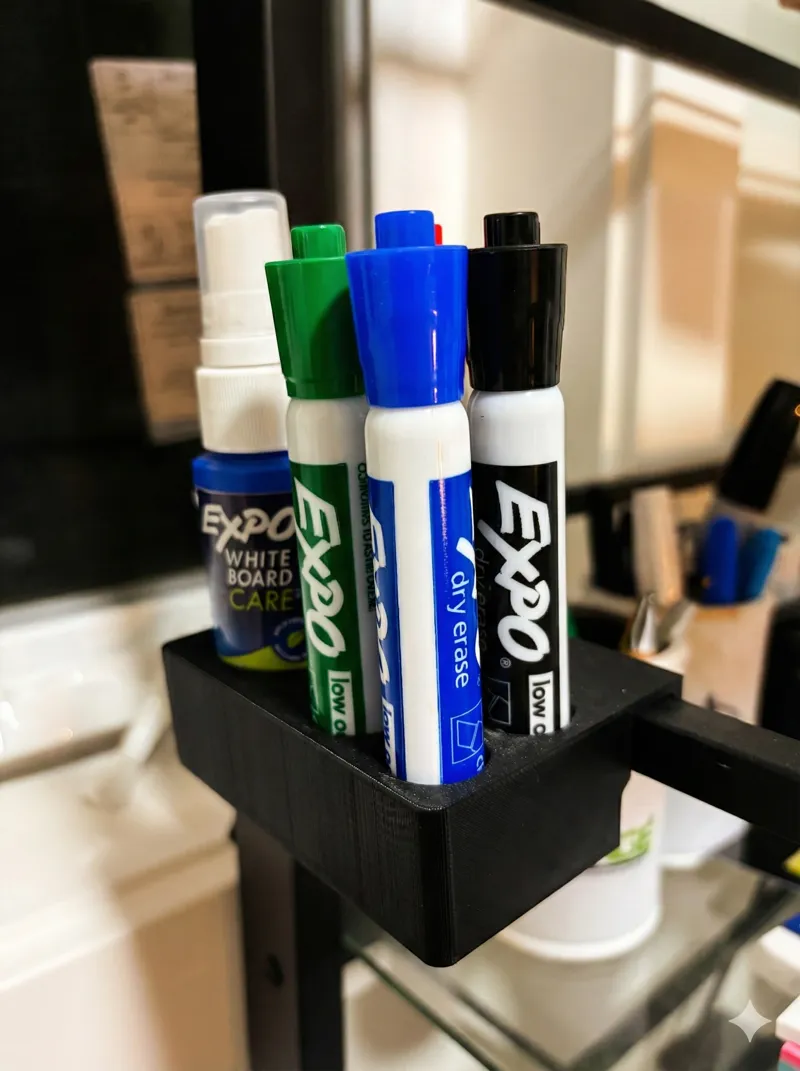 Expo Marker + Cleaner Mount