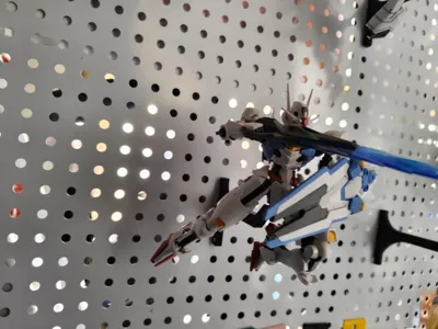Gundam Pegboard Stand
