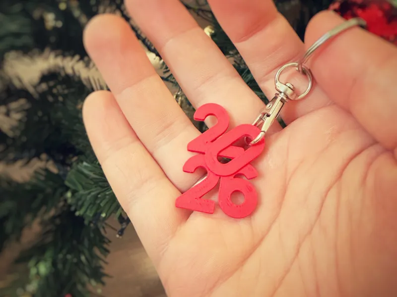 2026 Christmas - NewYear Keychain