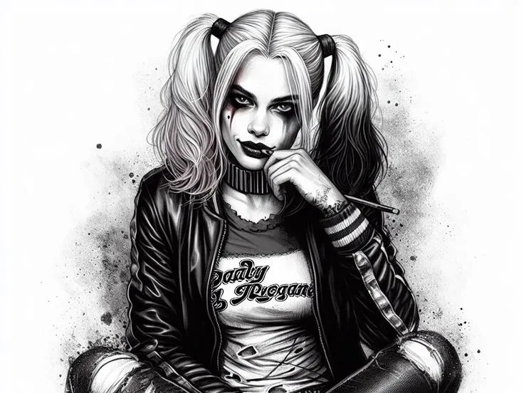 Hueforge Harley Quinn