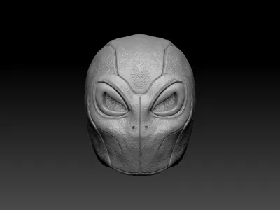 spider man mix helmet 3d print file