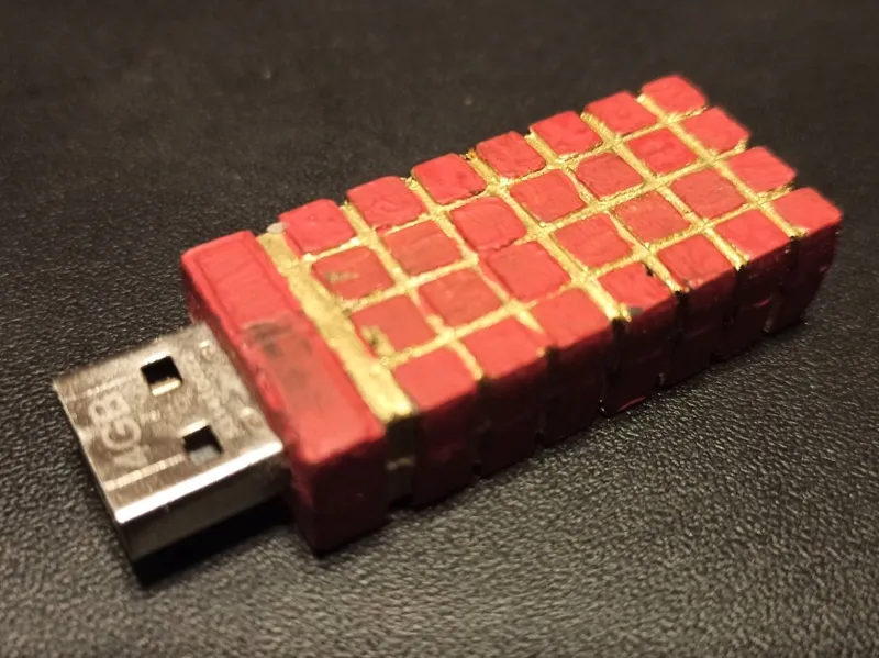 T800 CPU Chip - USB drive caseing