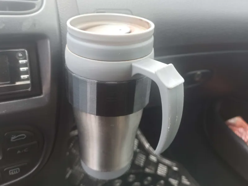 Cupholder for a Peugeot 206CC