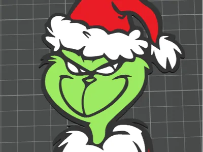 GRINCH keychain