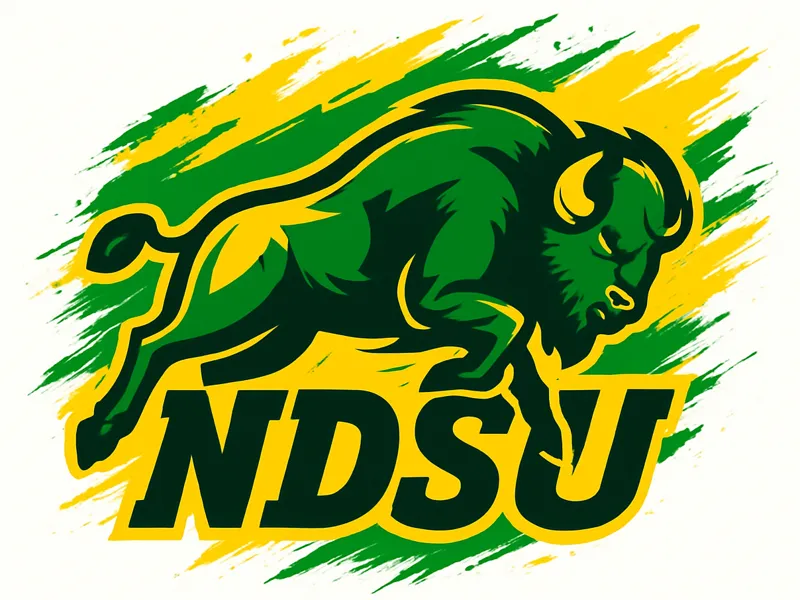 NDSU Bison Hueforge