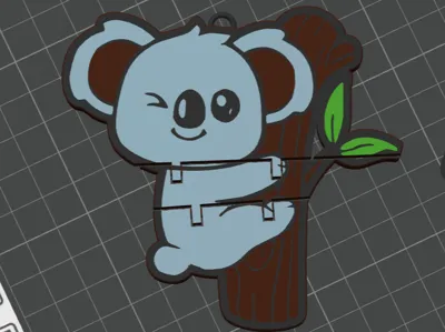 Coala Keychain