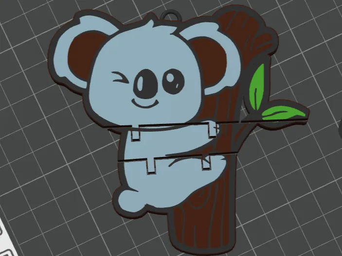 Coala Keychain