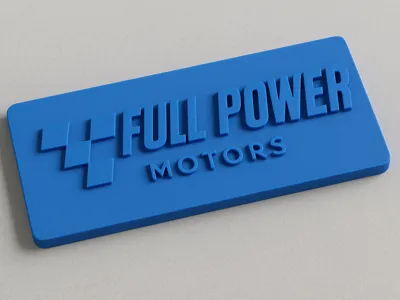 FULL POWER LOGO BLUE