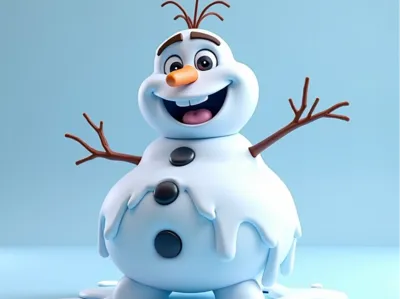 Melting Snowman