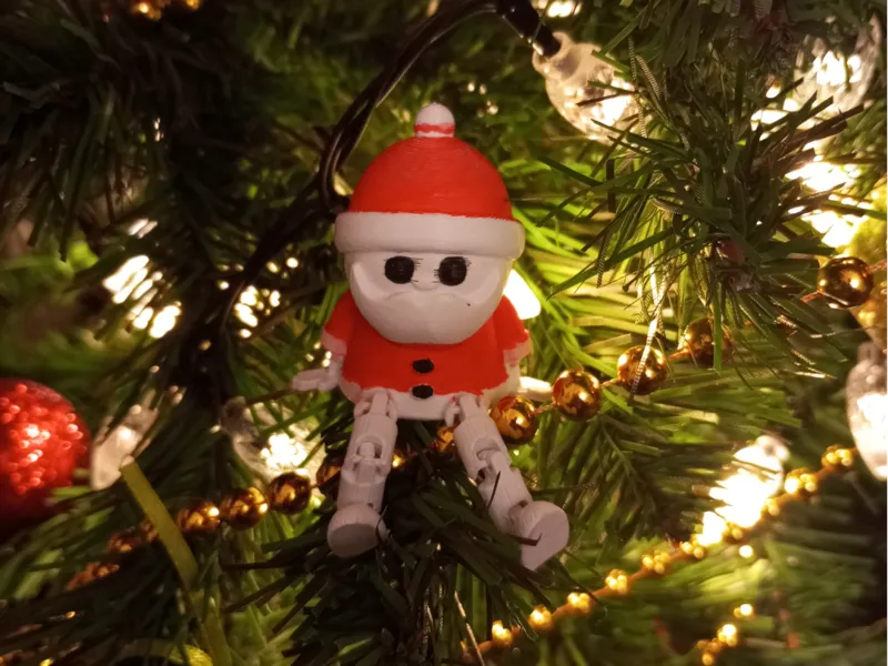 Mini Articulated Santa
