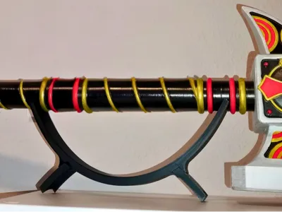 Cosplay Weapon Stand up to 4.1cm diameter
