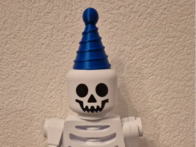 Party Hat for Mega Brick Skeleton