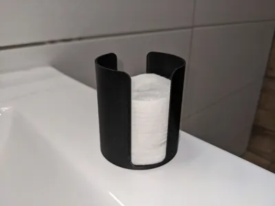 Cotton pad container