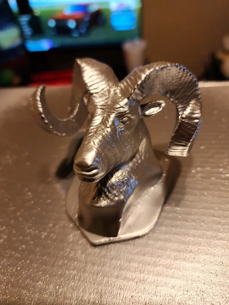 2nd Gen Ram Grille and Hood ornament - Free 3D Print Model - MakerWorld